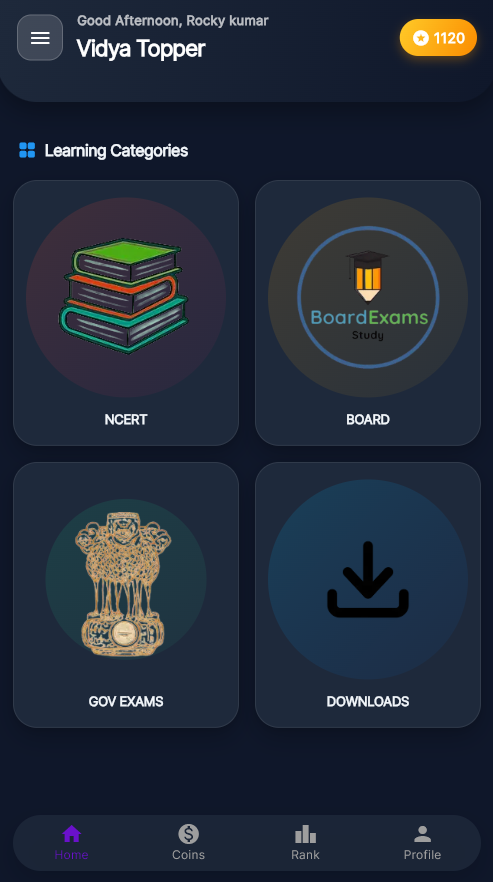 Vidya Topper Home